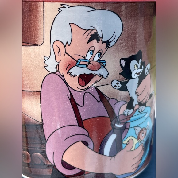 Disney Pinocchio Coffee Mug Made in Japan Vintage 1990’s. 3.5”x3.25” - Picture 5 of 9